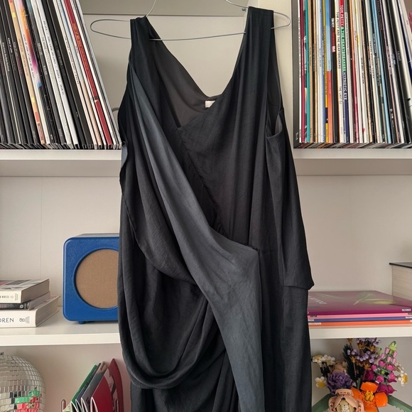 HELMUT LANG Black Earth Goddess Gown - Picture 5 of 12